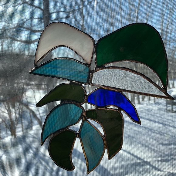 Monstera stained glass - Picture 2 of 3